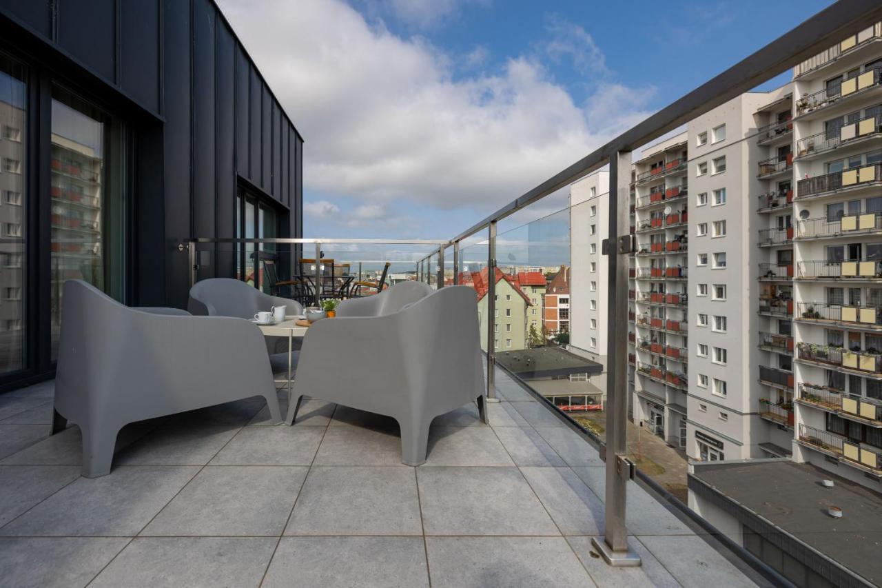 Apartament Z Tarasem W Centrum Swinoujscia By Noclegi Renters Swinoujscie Kültér fotó
