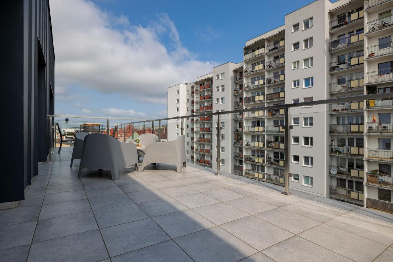 Apartament Z Tarasem W Centrum Swinoujscia By Noclegi Renters Swinoujscie Kültér fotó